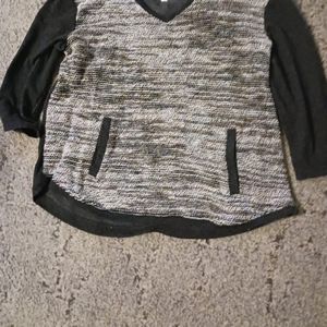 New dress barn jersey top xl